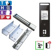                                     KIT de terminal SpeedFace-V3L/ID + Chapa electromagnetica 600lbs ZKTeco